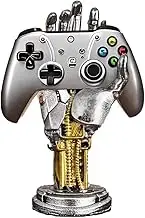 Gaming Controller Holder Stand,Cyberpunk Mechanical Hand Game Controller Holder Stand,Desktop Gamepad Controller Universal Headphone Hanger Holder,Desktop Decoration Model Handmade Gifts