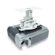 Atdec Telehook Projector Ceiling Flush Mount 360 Rotation Quick Release White