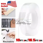 Nano Magic Double-Sided Tape Clear Washable Adhesive Invisible Gel Anti-Slip