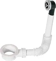 Wirquin SP2060099 Overflow Tube and Connection Pipe for Sink Extendible