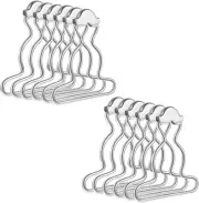 12Pcs Metal Suspender Clips - Dungaree Overall Buckles Replacement for Pants