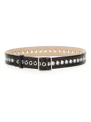 [Alexander McQueen] Alexander McQueen-Medium Belt With Eyelets-Donna 85
