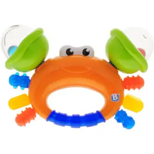 Bkids B kids 美國 固齒器 螃蟹造型 Rattle & Teether Sand Crab