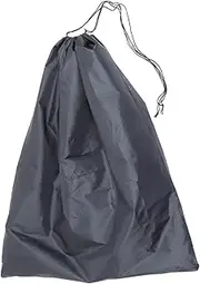 Toddmomy Practical Capacity Sundries Storage Bag Drawstring Pouch for Household Organizing Clothes and More for Home and Outdoor Use Black