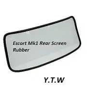 Ford Escort Mk1 Windscreen, REAR Screen Rubber Seal NEW RS2000 Mexico 1300E GT