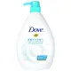 Dove 多芬滋養柔膚沐浴乳溫和去角質(1000ml/瓶) [大買家]