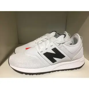 【正品】NEW BALANCE LIFESTYLE 白 黑 襪套網布 熊貓 盧廣仲 復古慢跑鞋 MRL247WB