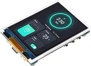 Waveshare ESP32-S3 2.8inch Display Development Board, 32-Bit 240MHz LX7 Dual-Core Processor, 480×640,Supports W-F/BLE, with Touch