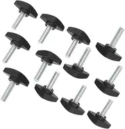 COSMEVIVI 10Pcs Microphone Stand Clamp Screws Microphone Clip Screws for Secure Mounting for and Home Recording