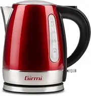 [Girmi] Bl32 Stainless Steel Wireless Kettle 1.2L 1630W Red