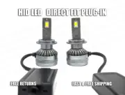 LED HID HIGH BEAM Headlight Bulbs for Volvo XC70 2007-2016 Qty 2 (for: Volvo)