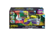 Fisher-Price Triple Launch Scrapyard Playset with Toy Car & Ramp Action 3+