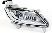Car Fog Light Assembly Compatible With Hyundai For Veloster 2012 2013 2014 2015 2016 2017 922012V010 Car Front Bumper Fog Lamp Halogen Fog Light Fog Lamp With Bulbs(1 pair)