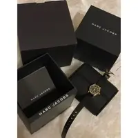 在飛比找蝦皮購物優惠-近全新 MARC JACOBS 錶帶 手錶 皮革 黑色 日本