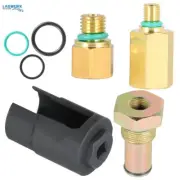 For Ford 6.0L Powerstroke IPR Valve Socket + Air Test Fitting +Fuel Rail Adapter