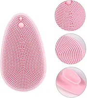 KAILIKETIY 2pcs Silicone Face Scrubber Brush Deep Cleansing Facial Brush for Gentle Exfoliation and Oil Removal for Home and Travel