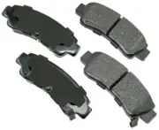 Disc Brake Pad Set Rear Akebono ACT511 Fits; Nissan NX Sentra 91-94 (for: Nissan)