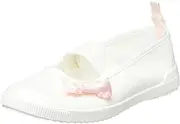 AngelSmile(エンジェルスマイル) [Angel Smile] JORS2016002-2 Jolicom Ankuru x Angel Smile Royal School Collaboration Decoration Shoes Pink Ribbon 7.1 inches (18.0 cm) JORS2016002-2 Girls White