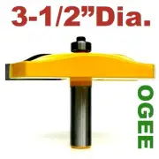 1pc 1/2 shank 3-1/2" Diameter Roman Ogee Raised Panel Router Bit S
