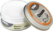 TRG White Shoe Polish Cream - 50ml - Top Quility Fast Dispatch