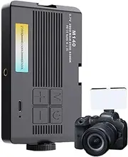 Portable Selfie Light - Camera Light Attachment - Photographic Fill Lamp Built-in 96 LEDs for Live Streaming Laptop Computer Monitor Conference Calls