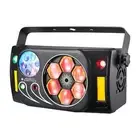 Dreamland LED Party Light RGBW Bee Eye Laser Strobe Patterns DMX Remote Control
