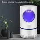 LED Electric Mosquito Killer Lamp USB Fly Bug Zapper Catcher Mute Light (S) AU