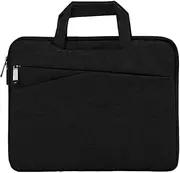 Magic Skin Laptop Sleeve Bag Compatible with MacBook Air 13.6-inch M3 A3113 M2 A2681,13-inch M1 A1932 A2179 A2337, MacBook Pro M2 M1/A2338 A2251 A2289, Concealable handle strap Shockproof Bag, Black