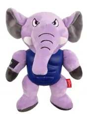 GIGWI IM HERO ARMOUR ELEPHANT PLUSH SQUEAK