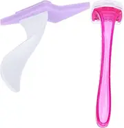 NULYLU Personal Care Ladies Hair Removal Device Bikini Trimmer Women Shaver Set Hair Shaver Silicone Shaver Tool Color Random