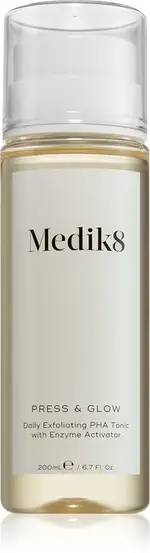 Medik8 Press & Glow Daily Exfoliating Toner PHA 200ml