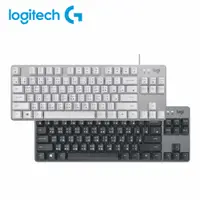 在飛比找樂天市場購物網優惠-Logitech 羅技 K835 TKL 有線鍵盤(黑/白)