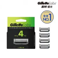 在飛比找momo購物網優惠-【Gillette 吉列】吉列 Labs 極光系列刮鬍刀頭 