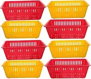 MOBUTOFU Multi-Purpose Coin Storage Baskets 16pcs Set for Daily Use in Home Game Rooms