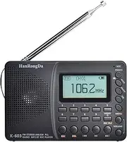 Mingzhe HRD-603 Portable Radio AM/FM/SW/BT/TF Pocket Radio USB MP3 Digital Recorder Support TF Card
