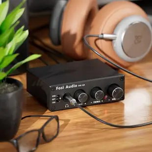 【剛達電子】FosiAudio Q4 耳擴 迷你立體聲遊戲DAC 耳機擴大機數字音頻解碼器