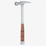Picard 39oz Full-Steel Framing Hammer with Magnetic Holder, Checked Face