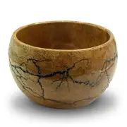 Fractal Burn Wood Bowl, Decorative Bowl Handmade Natural Mango wood Bowl