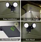 Arlec 330 Lumens LED Movement Activated Sensor Security Solar Light