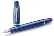 Penlux Masterpiece Grande Fountain Pen in Wave - Fine Point - NEW in Box
