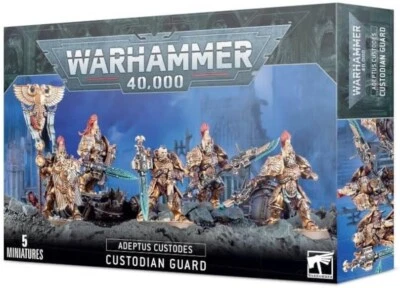 Adeptus Custodes: Custodian Guard Squad - Warhammer 40k - Brand New