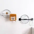 Towel Shelf Elegant Good Load-bearing Multifunctional Towel Holder Self-adhesion