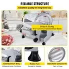 Electric Meat Slicer 320W Deli Food Slicer 12 Inch Blade Adjustable Thickness