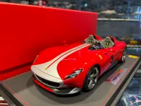 在飛比找Yahoo!奇摩拍賣優惠-吉華科技＠ 1/18 BBR P18165I Ferrari