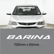 Holden Barina windscreen decal, vinyl decal custom text