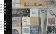 Tool Time spiral scrapbook - photo album - notebook - Retroactive Collectionsw