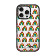 iPhone 16 Pro Impact Case MagSafe Compatible Rainbows