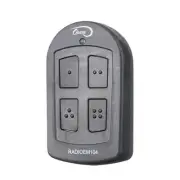 Manaras RADIOEM-104 4 Button Rolling Code Remote Control Garage Door Openers