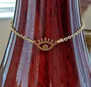 Evil Eye Stainless Steel Gold Ankle Anklet Chain Woman Bracelet Boho Gift