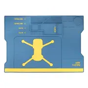 Soldering Mat 20.3"x14.4" Silicone Magnetic Electronics Work Mat, Blue